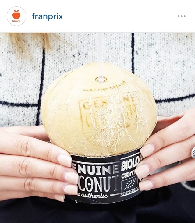 Genuine Coconut élu produit innovant du mois par Franprix